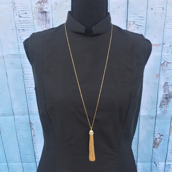 FINITY 100% Silk A-line Dress - Picture 2 of 4